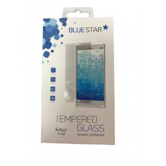 Αντιχαρακτικό Γυαλί ( Tempered Glass ) Blue Star για Apple Iphone 6 4,7" (front + back) 