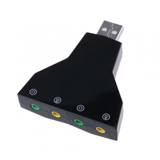 POWERTECH USB κάρτα ήχου 7.1CH, με έξοδο μικρόφωνου και ακουστικ&o