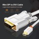 CABLETIME καλώδιο Mini DisplayPort σε DVI AV588, 1080p, 1.8m, λευκό