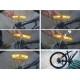 Ανακλαστικό για ζάντες ποδήλατου BIKE-0032, πορτοκαλί, 2τμχ