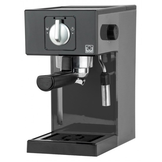 BRIEL μηχανή espresso A1, 1000W, 20 bar, μαύρη, 10 χρόνια εγγύηση