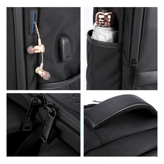 ARCTIC HUNTER τσάντα πλάτης B00120C-GY με θήκη laptop 15.6