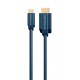 CLICKTRONIC καλώδιο HDMI σε USB Type-C 44930, 4K/60Hz, 3m, μπλε