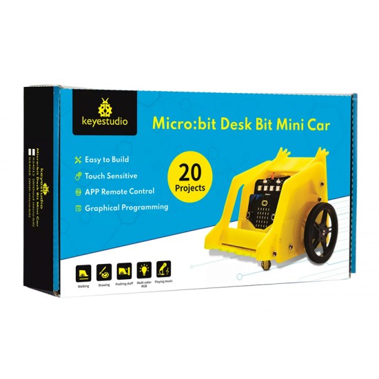 KEYESTUDIO desk bit mini car KS4026, για Micrο:bit STEM