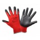 LAHTI PRO αντιολισθητικά γάντια εργασίας L2212, 11/2XL, κόκκινο-μαύρο