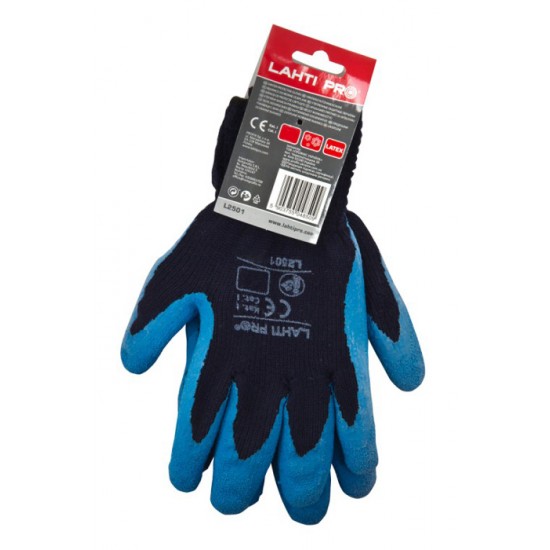 LAHTI PRO αντιολισθητικά γάντια εργασίας L2501, 8/M, μπλε