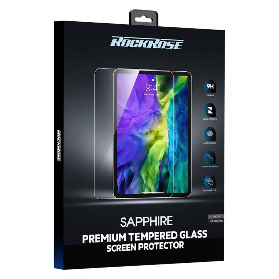 ROCKROSE Tempered Glass 2.5D Sapphire για iPad Pro 12.9