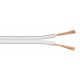 POWERTECH καλώδιο ήχου 2x 0.50mm² CAB-SP026, Copper, 10m, λευκό