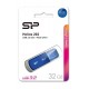 SILICON POWER USB Flash Drive Helios 202, 32GB, USB 3.2, μπλε