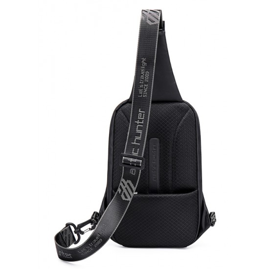 ARCTIC HUNTER τσάντα Crossbody XB00126, αδιάβροχη, μαύρη