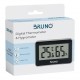 BRUNO ψηφιακό θερμόμετρο & υγρασιόμετρο BRN-0081, °C & °F, λευκό
