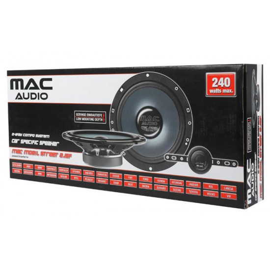 MAC AUDIO σετ ηχεία αυτοκινήτου 114-9160, 6.5