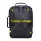 ARCTIC HUNTER τσάντα πλάτης 1500346-BK με θήκη laptop 15.6