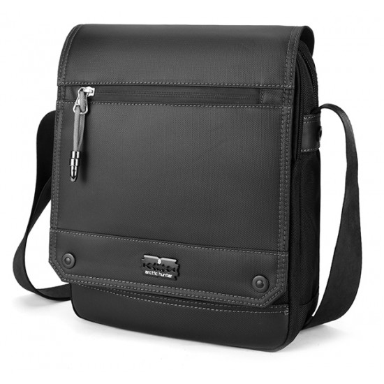 ARCTIC HUNTER τσάντα ώμου K00092-BK, αδιάβροχη, μαύρη