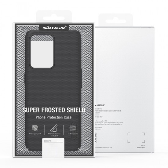 NILLKIN θήκη Super Frosted Shield για Samsung A04, μαύρη