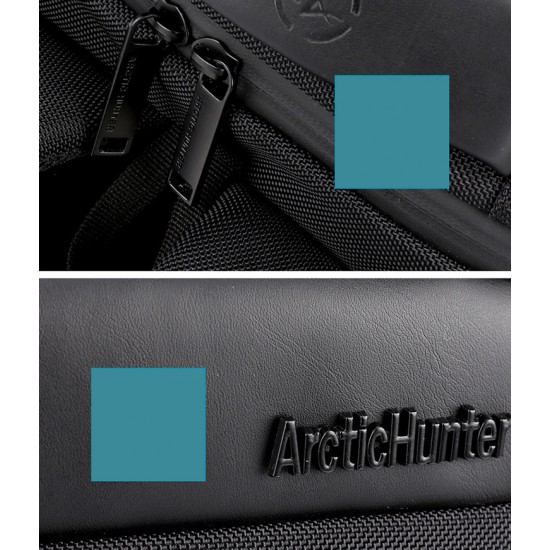 ARCTIC HUNTER τσάντα πλάτης B00121C-BK με θήκη laptop 15.6
