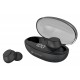 CELEBRAT earphones με θήκη φόρτισης TWS-W32, True Wireless, μαύρα