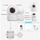 POWERTECH smart κάμερα PT-1085, 3.6mm, 3MP, WiFi, PTZ