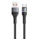 USAMS καλώδιο USB Type-C σε USB US-SJ536, 6A, 1.2m, μαύρο