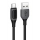 USAMS καλώδιο USB-C σε USB US-SJ596, 3A, 1m, μαύρο