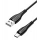 USAMS καλώδιο USB-C σε USB US-SJ372, 2A, 1m, μαύρο