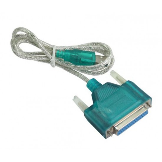 POWERTECH καλώδιο USB 2.0V σε RS232 25pin (F),  1.5m