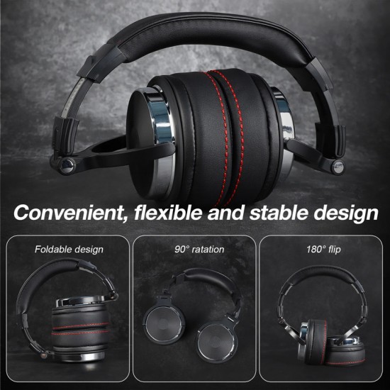 ONEΟDIO headset Studio Pro 60, 6.35mm & 3.5mm σύνδεση, Hi-Fi 50mm, μαύρο