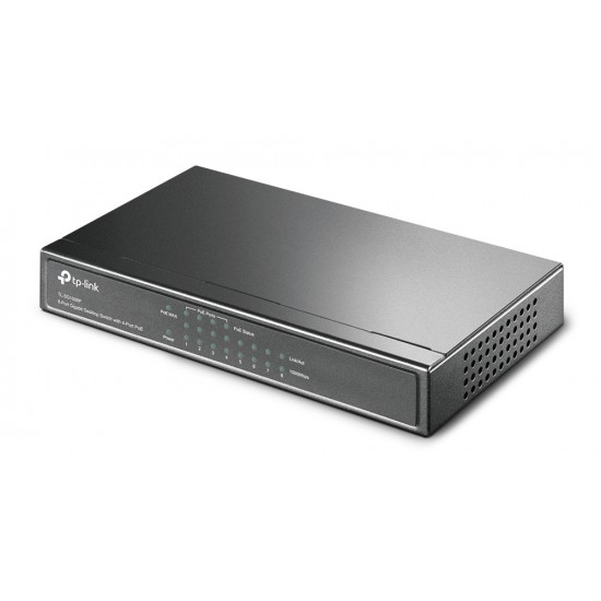 TP-LINK 8-Port Gigabit Desktop Switch TL-SG1008P, 4-Port PoE, Ver. 3.0