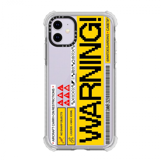 Θήκη iPhone 12 Pro Max Back Cover Warning