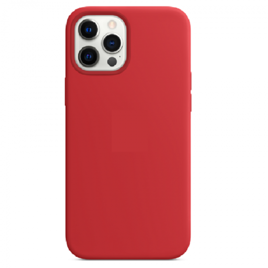 Θήκη για iPhone 13  Σιλικόνης (κόκκινο)