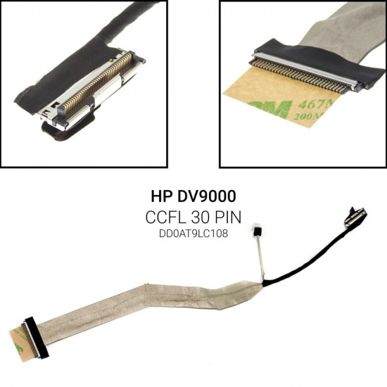 Καλωδιοταινία οθόνης για HP DV9000
